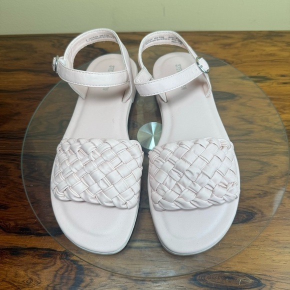 STEVE MADDEN Kids' Karina Braided Sandal In Pink - Picture 11 of 15